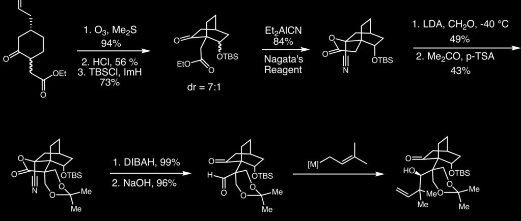Trauner s Synthesis towards Maoecrystal V TBS