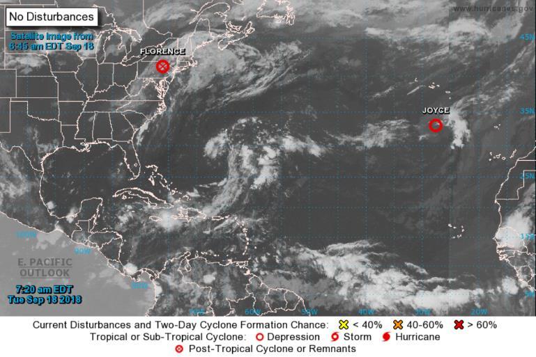 Tropical Outlook Atlantic Tropical Depression Joyce (Advisory #23