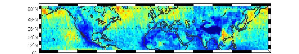 Seasonal cloud variations CALIPSO/CloudSat daytime