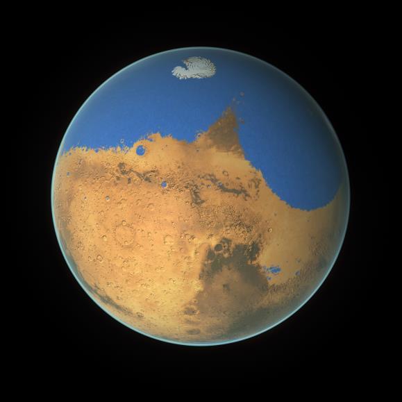 Mars Has Lost an Ocean s Worth of Water We know Mars has water but the question is how much and for how long?