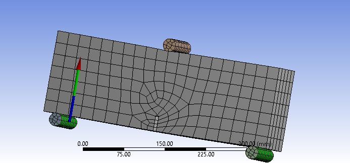 MESHING A free mesh technique can be used for meshing but it would increase both the number of elements and the computational time.