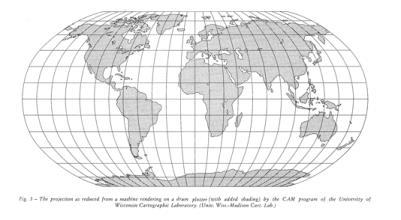 accurate Gall-Peters Sizes of continents are correct. Shapes of continents are not accurate.