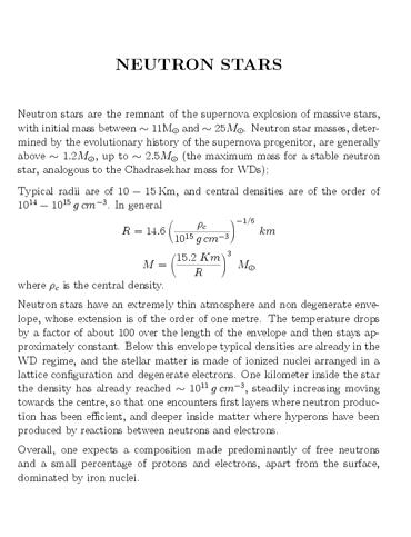 Masses of neutron