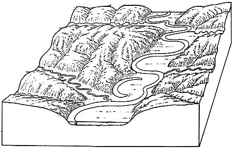 5. Life cycle of a stream A Youthful Stream (Upper Course) Narrow V-shaped Downcutting Swift water Steep gradient Erosion is dominant Mature Stream (Middle Course) Lateral Erosion begins Meanders