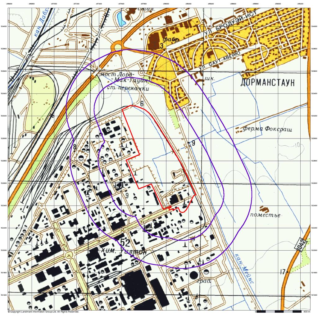 Middlesbrough Published 1991 Source map scale - 1:25,000 These maps were produced by the Russian military during the Cold War between 1950 and 1997, and cover 103 towns and cities throughout the U.K.