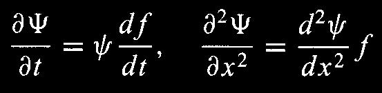 Time Independent Schrodinger Equation: The time-dependent Schrodinger equation: Assume that V is independent of time t.