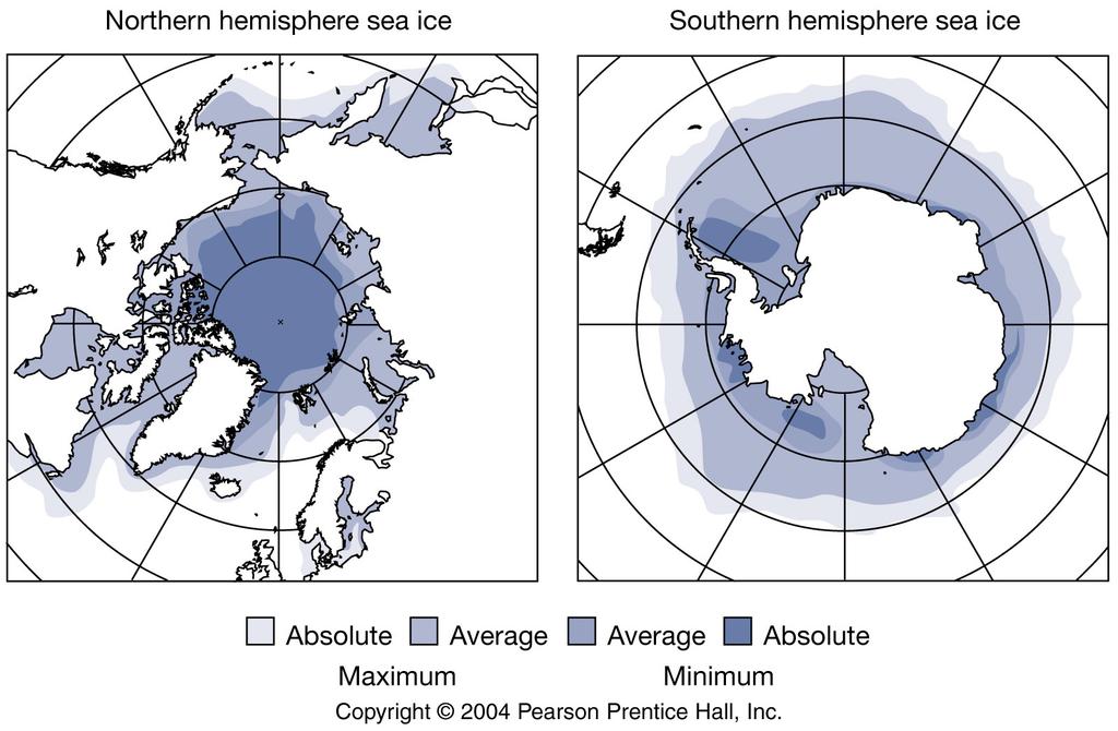 [4] Sea ice and climate Seasonal