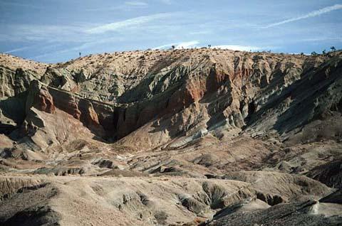 Syncline Barstow syncline, a beautiful fold in Miocene shales and sandstones,