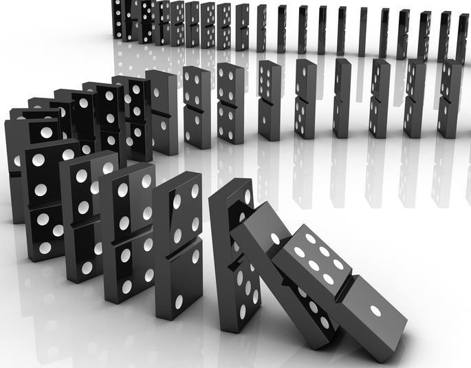The domino effect All NP-complete problems reduce to each other!