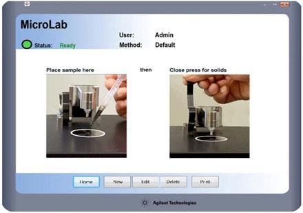 Microlab PC Method Driven Software Visually instruct users through collection
