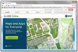 Content management system ArcGIS Online Store just about any kind of