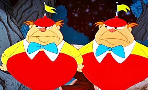 I know what you re thinking about, said Tweedledum; but it isn t so, nohow.