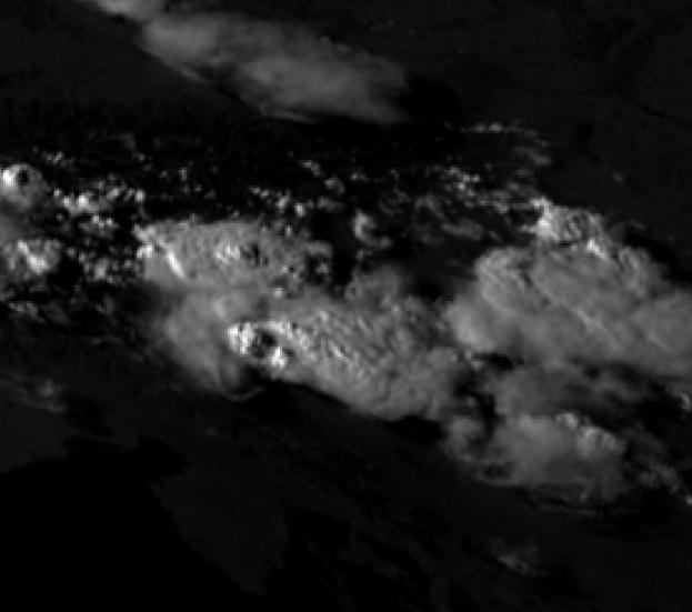Another important CWG discussion item was the use of the WV IR brightness temperature difference as a proxy for overshooting tops (which is widely used in weather services).