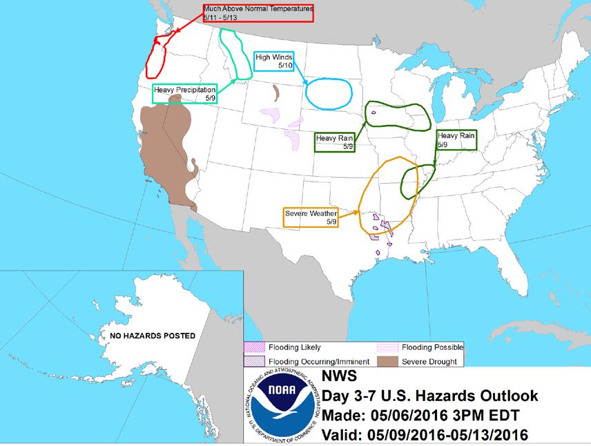 Hazard Outlook May 9-13 http://www.cpc.ncep.
