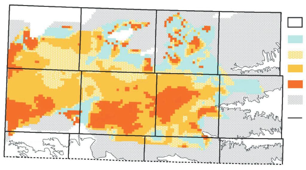 See fig. for adjacent areas to the south. (A) Generalized water-level changes (ft), predevelopment to 2.