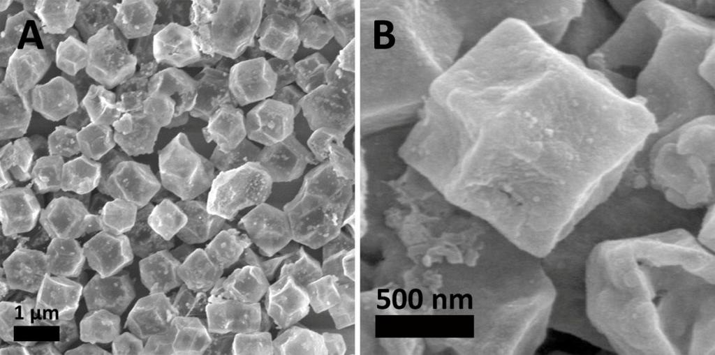 TEM images of ZIF-67 and PdCl 2