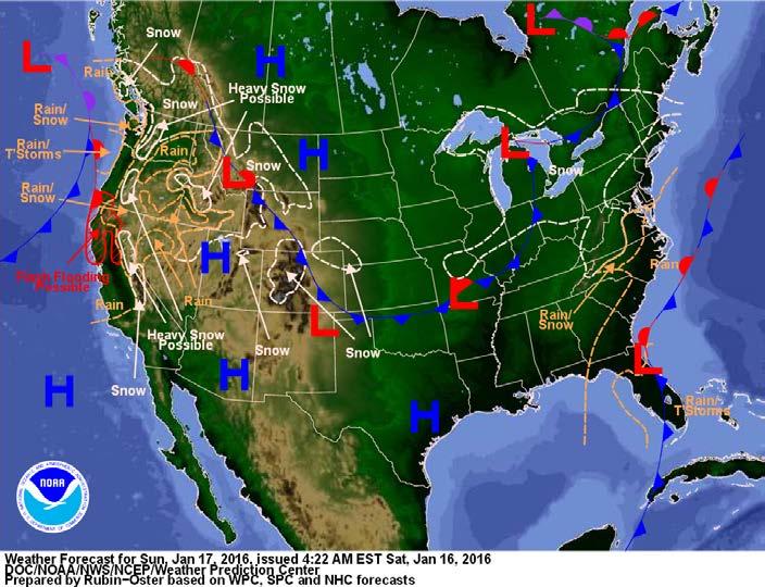 National Weather Forecast Day 1 http://www.wpc.ncep.