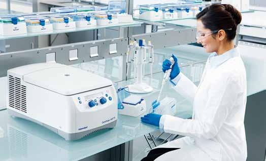 Today Eppendorf microcentrifuges set the standards in terms of design and userfriendliness.