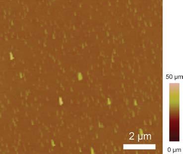 Journal Name Fig. S4 Atomic force microscope (AFM) topography image of GO on the SiO 2 substrate.