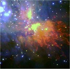 First light image of Orion Nebula