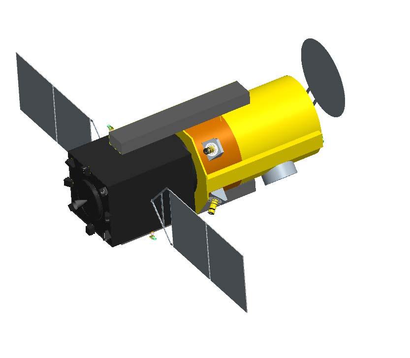 Solar-C Spacecraft System Overview UV/EUV spectroscopic telescope (EUVST) SAP Optical bench unit (OBU)! Star Tracker (STT)! UFSS tower! Middle gain antenna (MGA) Top door! Apogee kick engine!