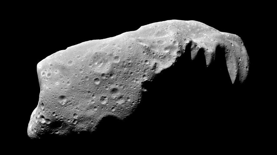 At some instant in time, two asteroids in deep space are a distance