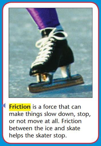 Friction Friction is a force that opposes motion and acts between two objects that are touching.