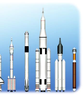 Figure 10.3 Space telescopes Rocket Rockets are used widely in space explorations.