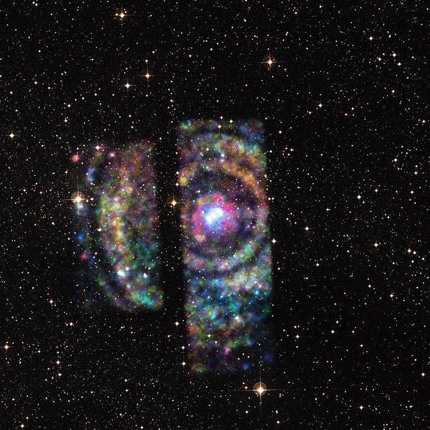 Chandra Captures X-ray Echoes Pinpointing Neutron Star Credit