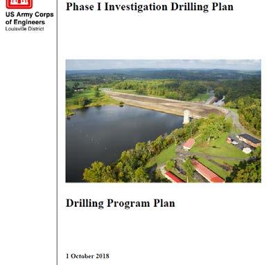 WHEN DOES 5 ER 1110-1-1807 APPLY? Any drilling or investigation into or near a structure with Federal Interest including Dams, Locks, and Levees (Includes PL84-99).