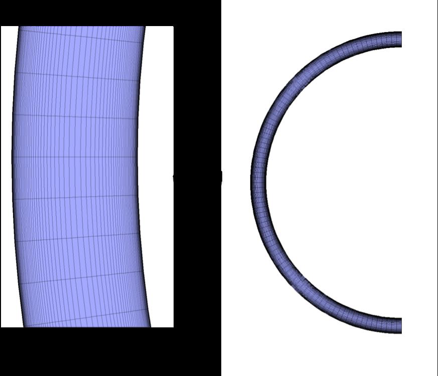 geometry and Rayleigh number, to being prototypic of the conditions in the neutron shield 1. Without an experiment for validation, computer model predictions must be viewed with care.