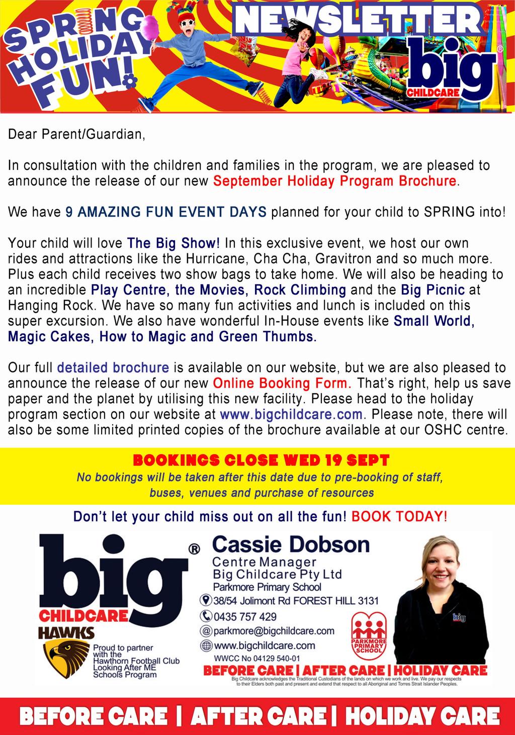 Big Childcare (C) THE PARKMORE