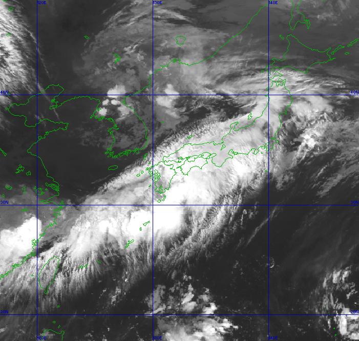 The Baiu - Mid- June to Mid- July - A huge system extending from