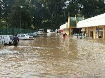 The country has taken an initiative to deal with flash flooding by participating in the recent (September Figures 1 and 2.