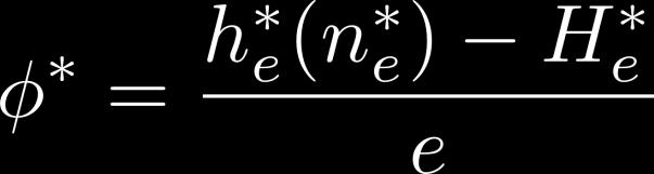 The electron model (2) In general the equation for H e is coupled to Poisson s equation: POISSON S EQUATION The quasineutral