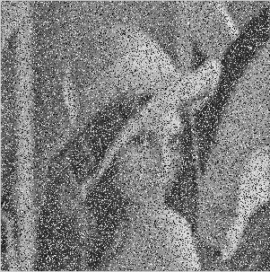 72 Figure: Recovered images (with SNR(dB)) of TVL1 and CTVL1 on Cameraman and Lena images corrupted by Average blur and random-valued noise with