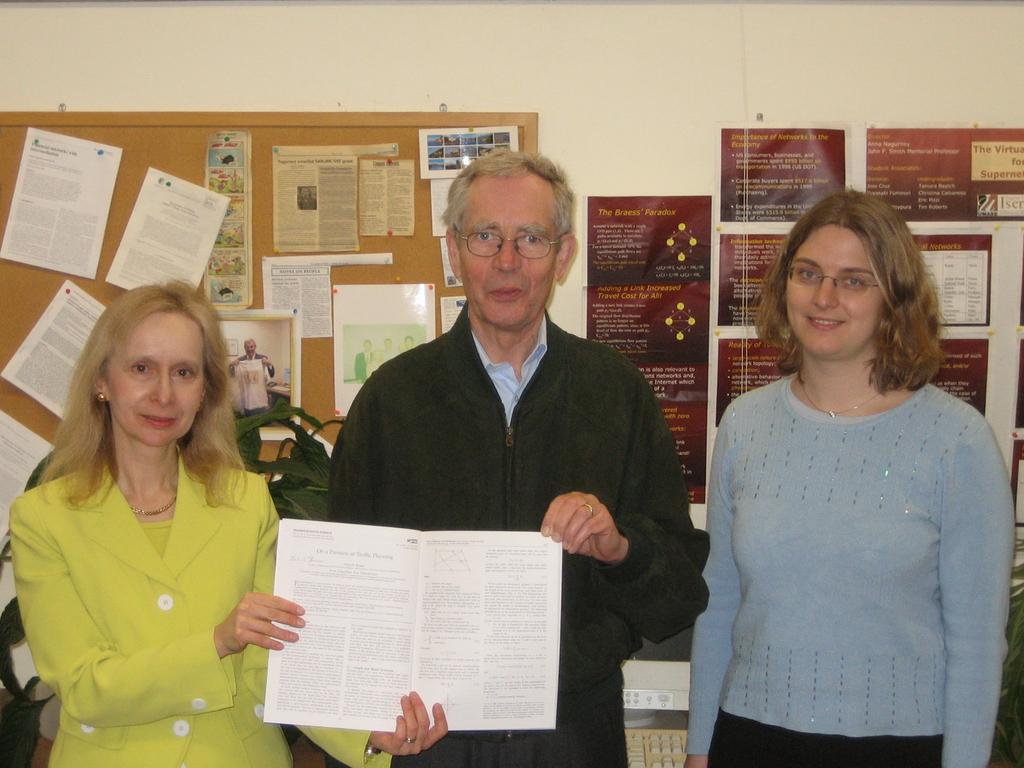 Professor Braess s visit to UMass, Spring 2006
