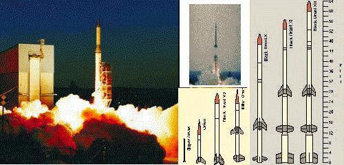 Rockets Rockets measure profiles of ozone levels from the ground to an altitude of 75 km by using photospectroscopy.