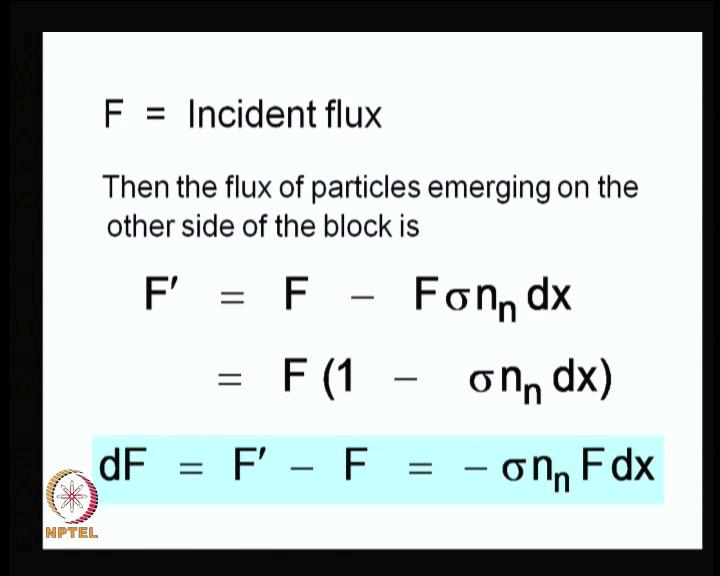 (Refer Slide Time: 28:31) Now, we come to the incident flux, what is the expression for the incident flux.