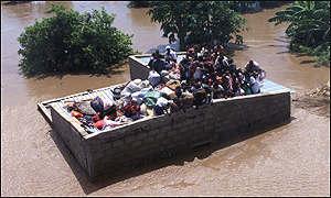 Challenges for Flood Forecasting Mozambique 2002 Flood forecasting requires real-time accurate