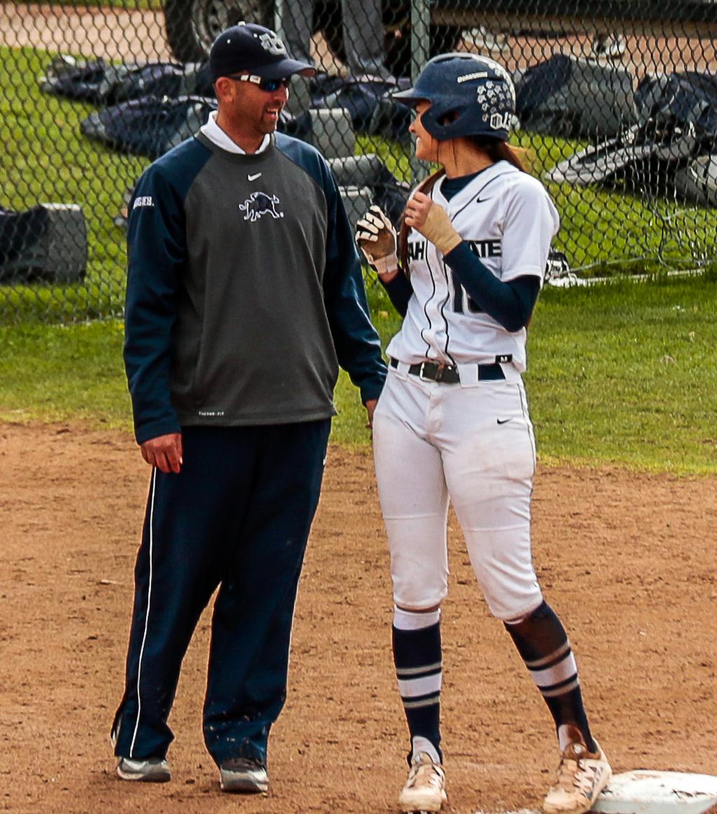 helping Noelle Johnson to break the USU single-season strikeout record (218). Johnson also coached Froton to the then-single-season RBI record with 41. The Aggies ended the 2014 season with a.