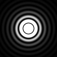 Effect of a coronagraph The direct