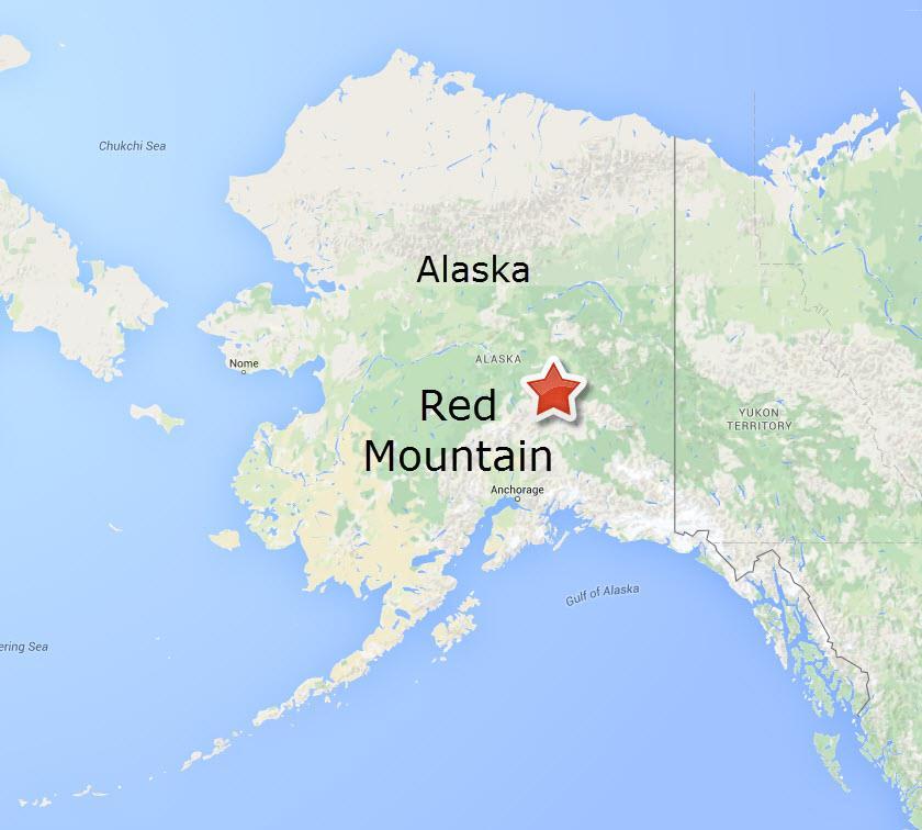 About Red Mountain (as more fully set out in the ASX Announcement dated 15 February 2016) The Red Mountain Project is located in central Alaska, 100km south of Fairbanks, in the Bonnifield Mining