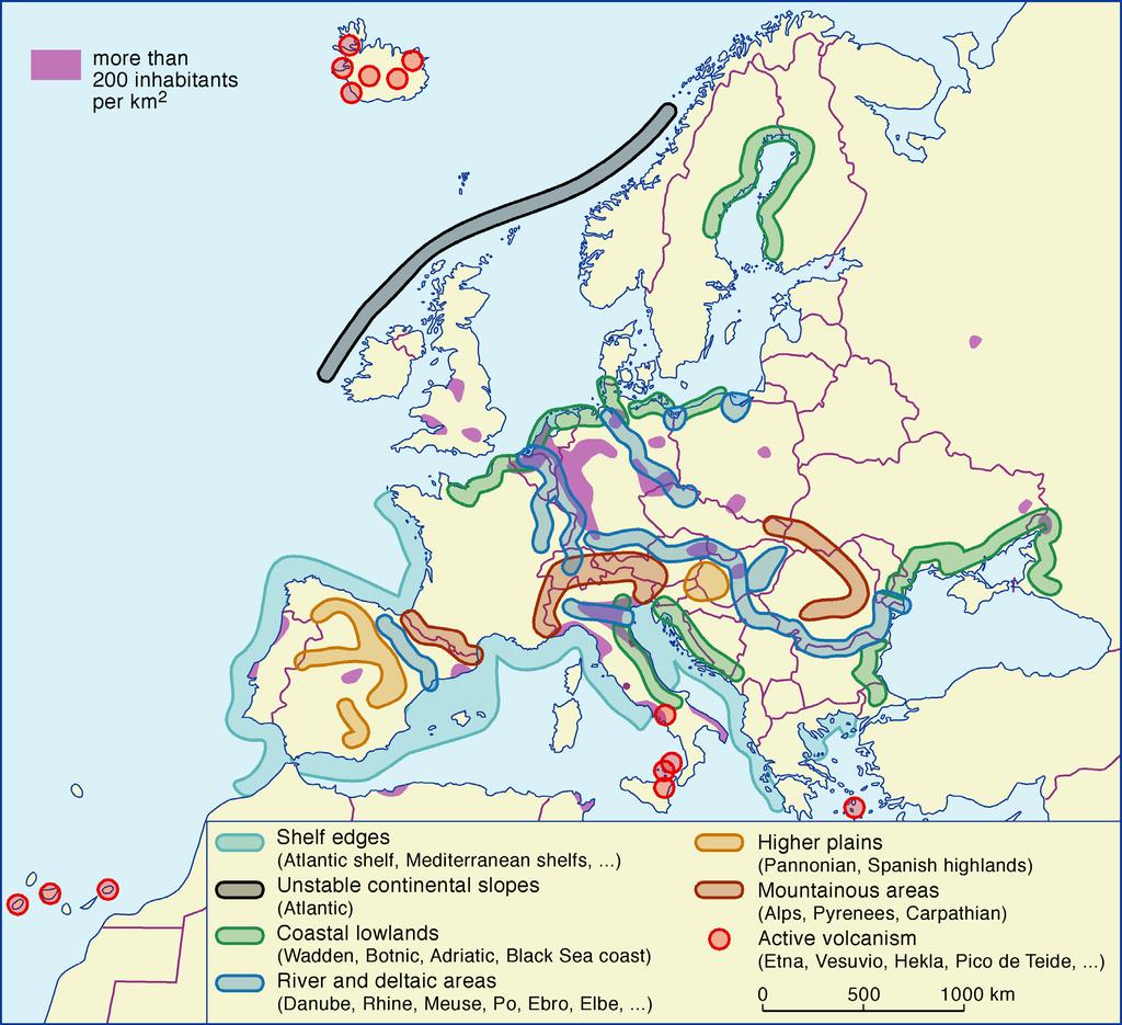 4D 4D Topography Topography Evolution Evolution in in Europe: Europe: Uplift, Uplift, Subsidence Subsidence and