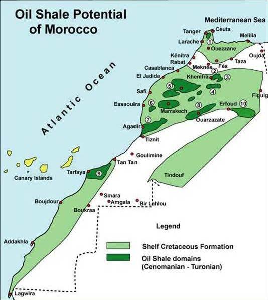 Oil shale potential in Morocco Timahdit The efforts of research started during the Eighties.
