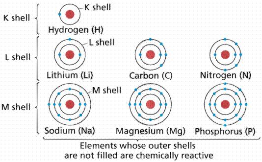 b. Protons and neutrons are in the nucleus of atoms; electrons move around the nucleus. c. are positively charged particles; neutrons have no charge; both have about 1 atomic mass unit of weight. d.