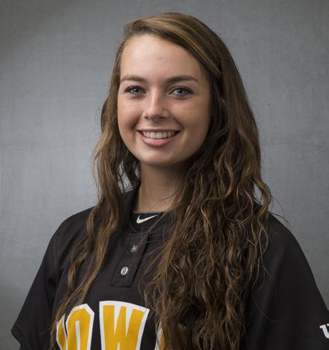 #12 Angela Schmiederer Fr. 5-6 C R/R Prospect Heights, Ill. John Hersey #12 Schmiederer, Angela - 13 games (All games) 2015 as a Freshman... Has appeared in and started 13 games as the Hawkeye catcher.