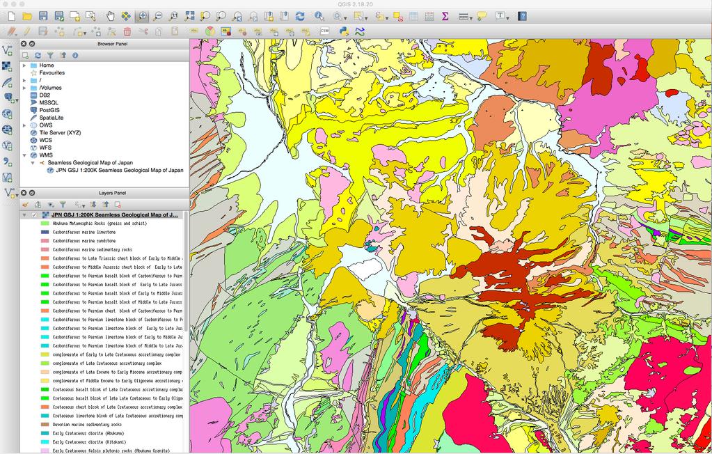 More than 420 maps are saved on the GSi system.