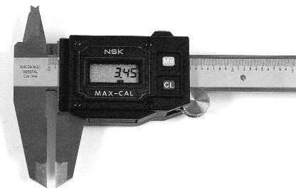 Vernier Caliper Digital caliper all the function and versatility of a vernier caliper, with the added simplicity and convenience of digital read-out.