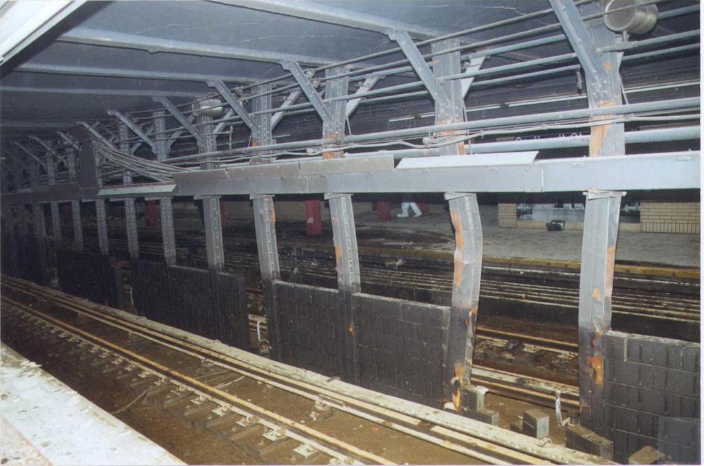 e.g. Cortlandt Street station in New York destroyed on 11 September 2001 http://www.